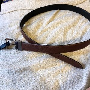 Dockers Men’s Reversible Belt Black Brown Size 38